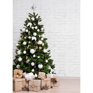 Dmora Sapin de Noël vert 115x115 cm pas cher