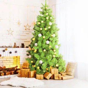 Dmora Sapin de Noël vert 100x100 cm pas cher