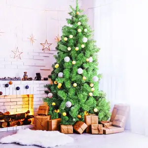 Dmora Sapin de Noël vert 120x120 cm pas cher