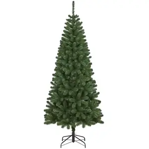 Dmora Sapin de Noël vert 100x100 cm pas cher