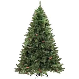 Dmora Sapin de Noël vert 150x150 cm pas cher