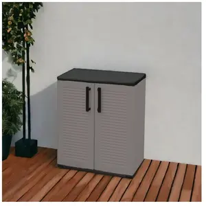 Dmora Armoire polyvalente multi-usines ou interne, armoire basse avec ... pas cher