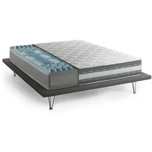 Talamo Italia Matelas simple en mousse à mémoire de forme blanc 80x190 cm pas cher