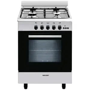 Glem Gas Glem Alpha GA660MIX Cuisinière Acier inoxydable pas cher
