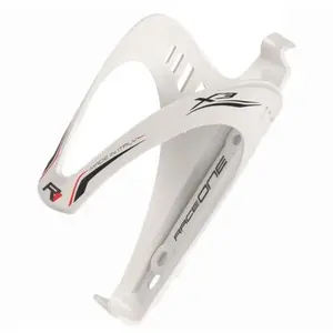 Support de bouteille X3 en polycarbonate blanc mat 30g - RaceOne