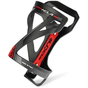 Comparateur de prix : Porte-bidon Kela en polycarbonate noir/rouge avec entrée latérale 30g RaceOne