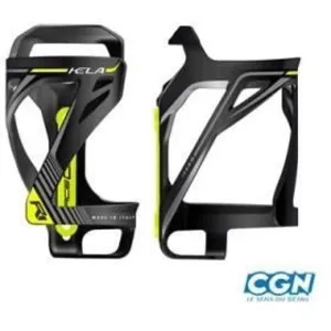 Porte bidon race one kela noir/jaune fluo entree laterale