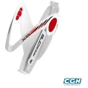 Comparateur de prix : SACCON Porte bidon - Race One - X5 - Blanc/Rouge - Insert Gel - Plastique
