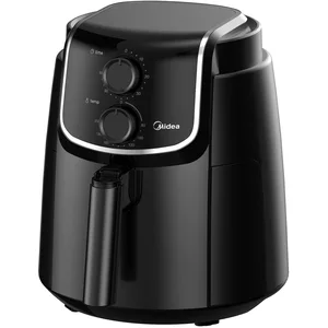 Midea MF-TN35D2 Friteuse à air 3,5 litres, Friteuse sans huile, température max 200  , 60 minutes Minuteur, fonctions multiples, noir pas cher