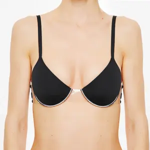 La Perla - Haut de maillot de bain avec armatures Wired noir T.36/B pas cher