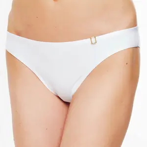 La Perla - Bas de maillot de bain Swim-Essence blanc 44 pas cher