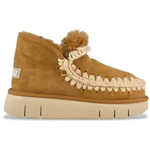 Boots Mou  Baskets Botte Eskimo Bounce en peau de mouton marron