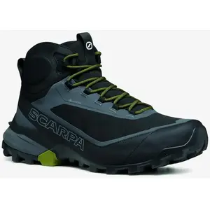 Bottes Scarpa Ribelle Cross 2 Mid GORE-TEX noir bleu vert - 43 pas cher
