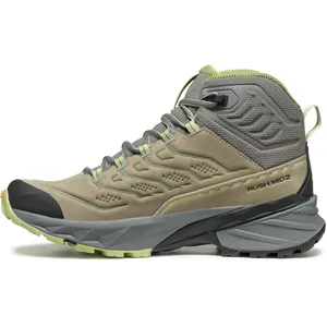 Comparateur de prix : Scarpa Rush 2 Pro Mid GTX Wmn - Chaussures trekking femme Sage Aloe 41
