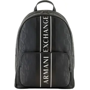 Sac à dos Armani Exchange Homme Line AX - Noir - Synthétique pas cher