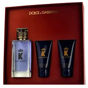 DOLCE&GABBANA - K - Coffret Eau De Toilette + Gel Douche + Baume Après-rasage pas cher