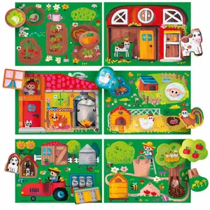 Headu Fournier Jouet Baby Play Farm Montessori pas cher