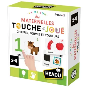 Jouet éducatif - HEADU - FR59377 - Chiffres - Formes - Couleurs pas cher