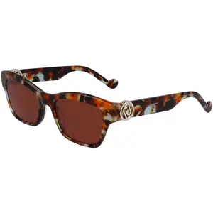 Lunettes de soleil - Liu Jo - LJ769SR-445 - Marron - Ronde - Protection UV 2 pas cher