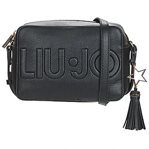 LIU JO Sac à épaule bandoulière noir pour femme - Logo Camera Case Nero 207110Vendu parcdiscount