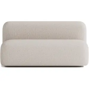 ATIO Canapé 2 Places Beige pas cher