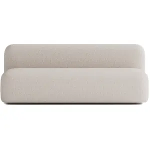 ATIO Canapé 3 Places Beige pas cher