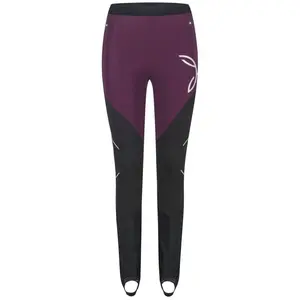 Pantalon long Montura Slick 2 violet foncé noir blanc femme - S pas cher