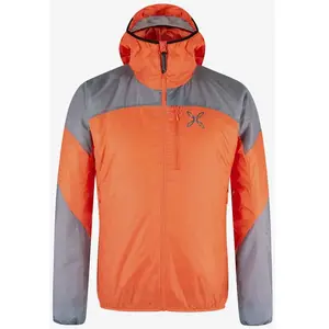 Veste à capuche Montura Vertigo Hybrid orange gris - M pas cher