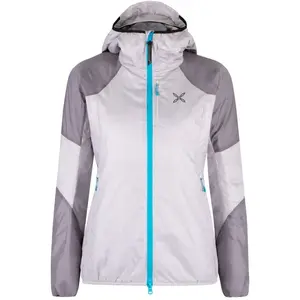 Montura Vertigo Hybrid Hooded Jacket - Doudoune femme Quiet Grey / Tur... pas cher
