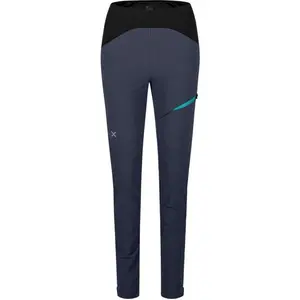 Montura Trek Tights - Pantalon randonnée femme Graphite Blue / Turquoise M