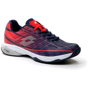 Lotto Hommes Mirage 300 Clay Chaussures De Tennis Bleu - Blanc 46 pas cher