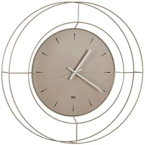 ARTI E MESTIERI horloge murale NUDO PICCOLO (Sable - Métal verni) pas cher