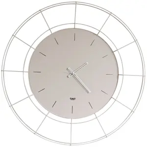 ARTI E MESTIERI horloge murale NUDO GRANDE (Sable - Métal verni)