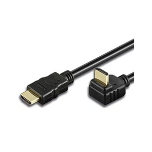 TECHly - Câble HDMI avec Ethernet - HDMI mâle incliné pour HDMI mâle d... pas cher