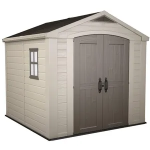 Frankystar Factor 8x8 - Abri de jardin 256,50x243x255 cm 2 portes pour...