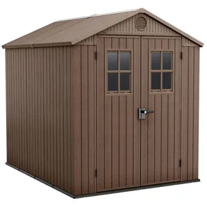 Frankystar Darwin 6x8 - Abri de jardin 190x221x244 cm 2 portes pour ra...