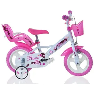 Comparateur de prix : SCH Bicyclette Roses Vélo Enfant Fille, Blanche, 12