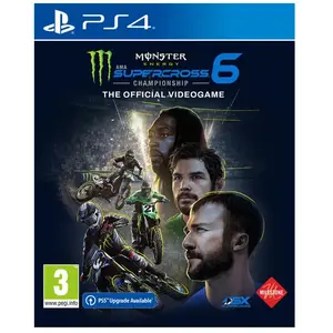 Comparateur de prix : Milestone Monster Energy Supercross 6 - The Official Videogame ( PlayStaion 4)