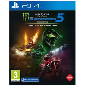 Comparateur de prix : Milestone Monster Energy Supercross   The Official Videogame 5 PS4 PlayStation 4