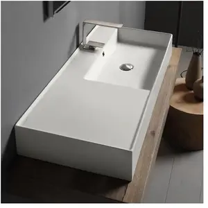 Scarabeo Teorema 2.0 Lavabo mural, 512041BK, pas cher