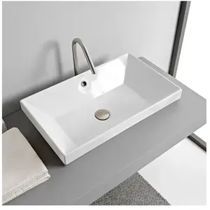 Scarabeo Teorema 2.0 Vasque à encastrer par-dessus, 5131BK,
