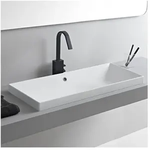 Scarabeo Teorema 2.0 Vasque à encastrer par-dessus, 5132BK,