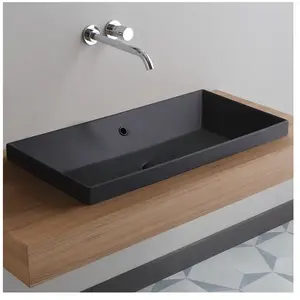 Scarabeo Teorema 2.0 Vasque à encastrer par-dessus, 513249BK,