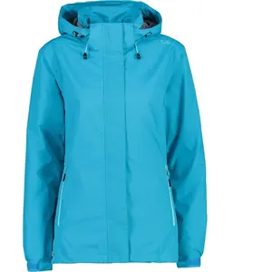 Cmp Veste imperméable à capuche avec ventilation femme bleu M