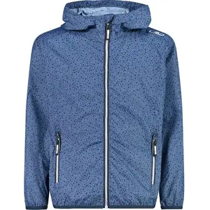 CMP - Veste Kid G avec capuche anti-pluie, Bleu, 128 pas cher