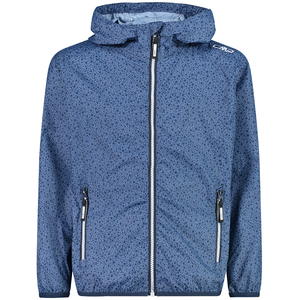 Cmp Veste imperméable à capuche fille bleu 4 ans pas cher