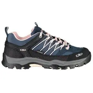 Comparateur de prix : CMP Kids Rigel Low WP - Chaussures randonnée enfant Asphalt / Rose 39