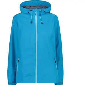 Comparateur de prix : CMP Woman Rain Jacket Fix Hood - Veste imperméable femme Ibiza XS