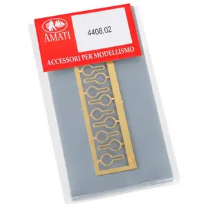Amati Accessoire maquette bateau en bois : estropes pour caps de mouton 5 mmVendu parrue-des-maquettes