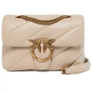 Comparateur de prix : Pinko Sac love puff mini bandoulière maxi matelassage 100039 A0F2 C50Q beige, beige